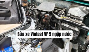 Sửa xe Vinfast VF 5 ngập nước chuyên sâu tại VFS Garage