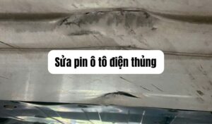 Sửa pin ô tô điện thủng