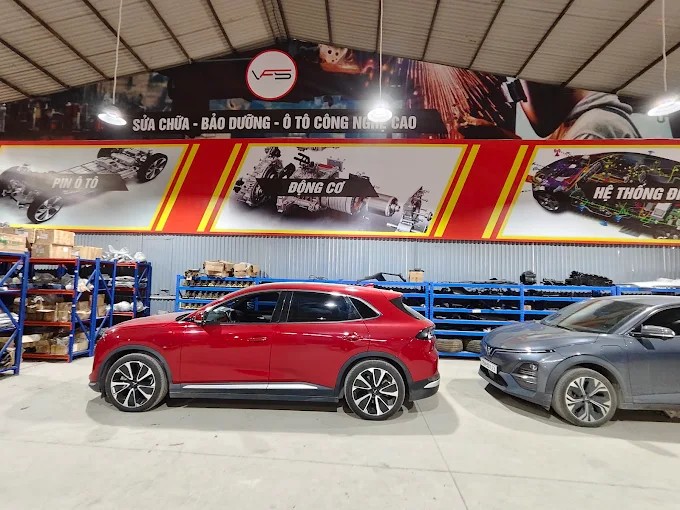 VFS garage sửa xe Vinfast chuyên nghiệp